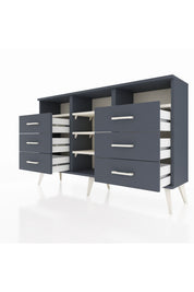 Arges Konsol 5 Raflı 6 Çekmeceli 132x30x83 - S144M015V14A