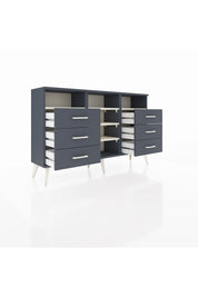 Arges Konsol 5 Raflı 6 Çekmeceli 132x30x83 - S144M015V14A