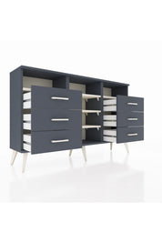 Arges Konsol 5 Raflı 6 Çekmeceli 132x30x83 - S144M015V14A