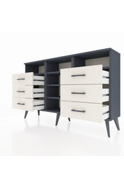 Arges Konsol 5 Raflı 6 Çekmeceli 132x30x83 - S144M015V16A