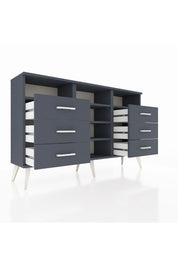 Arges Konsol 5 Raflı 6 Çekmeceli 132x30x83 - S144M015V17A
