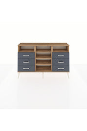 Arges Konsol 5 Raflı 6 Çekmeceli 132x30x83 - S144M015V20A