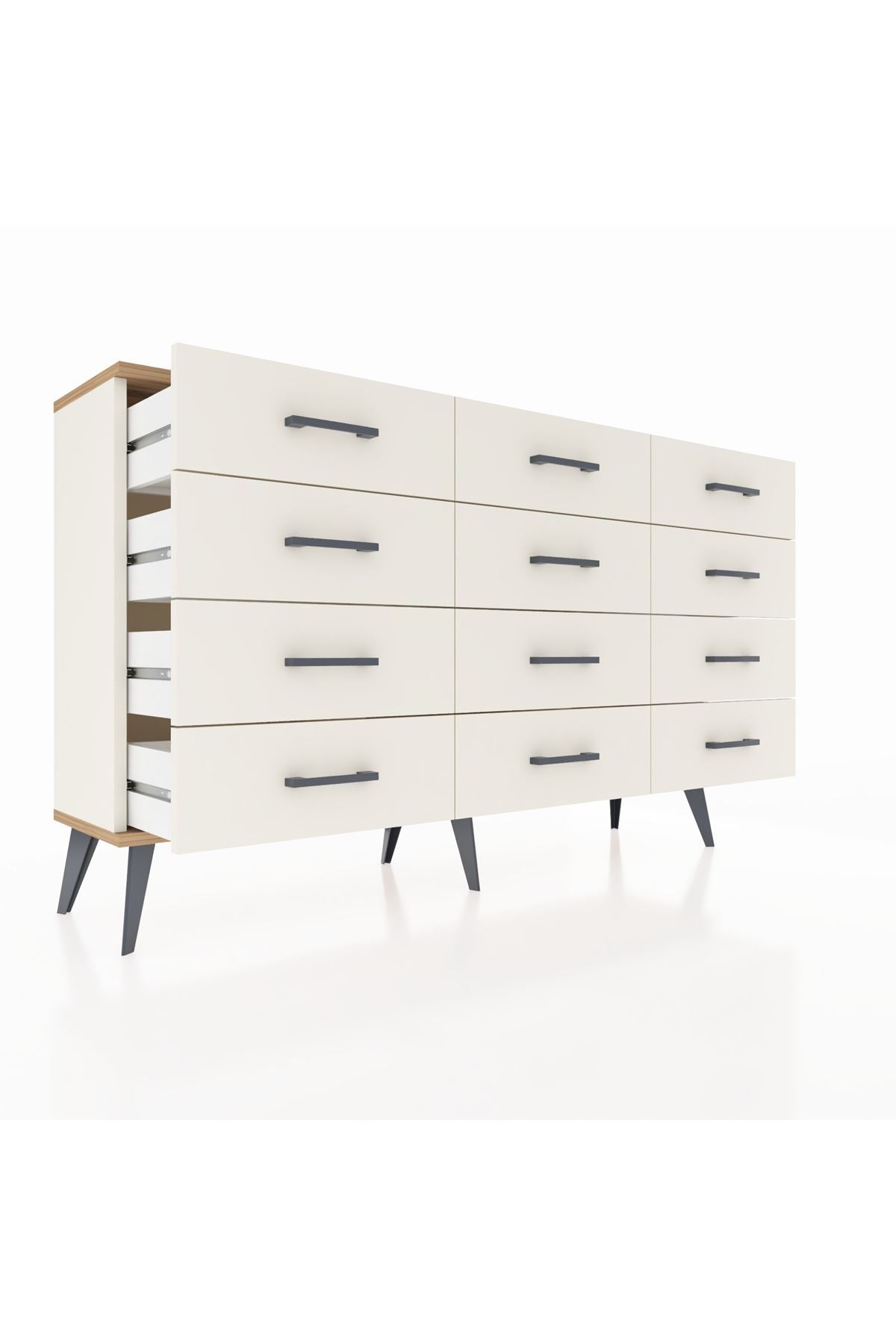 Arges Konsol 12 Çekmeceli 132x30x83 - S144M016V01A