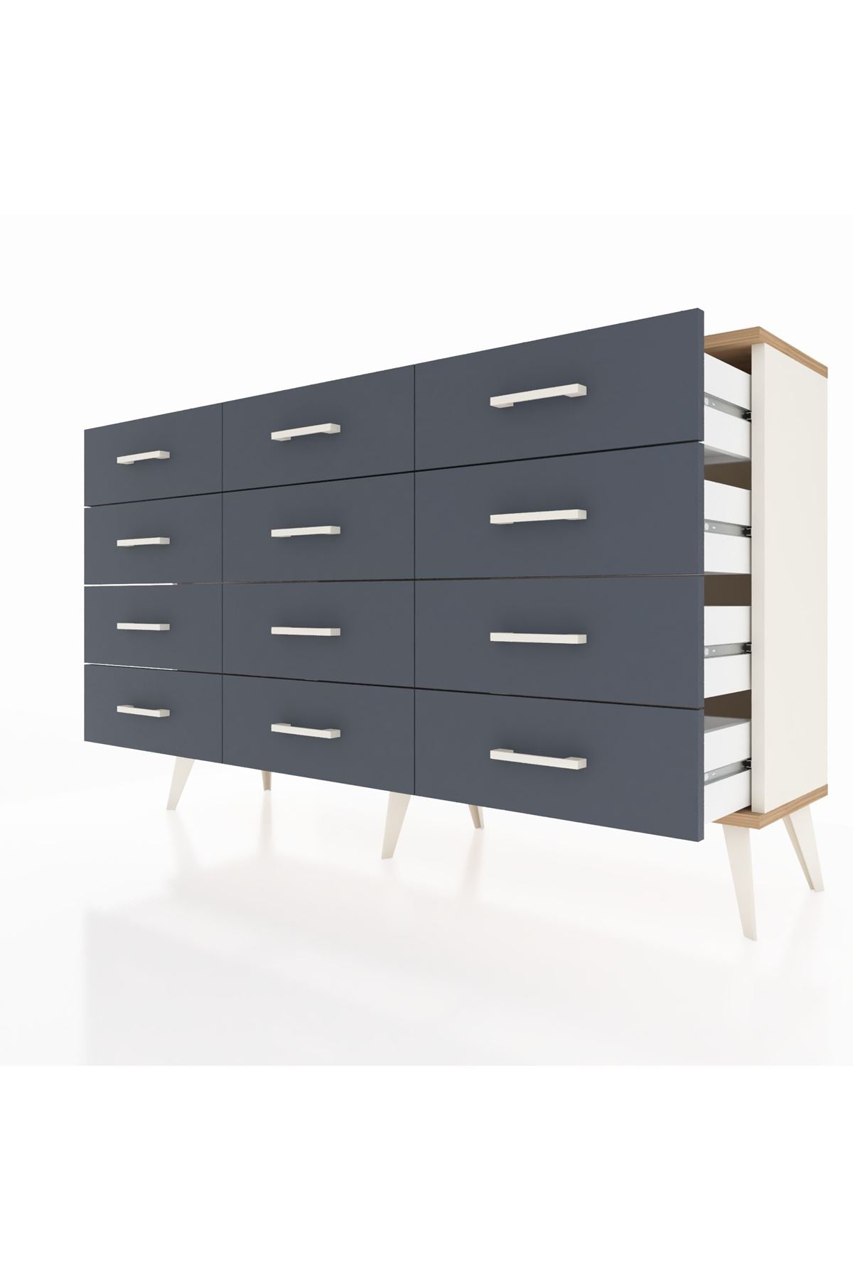 Arges Konsol 12 Çekmeceli 132x30x83 - S144M016V02A