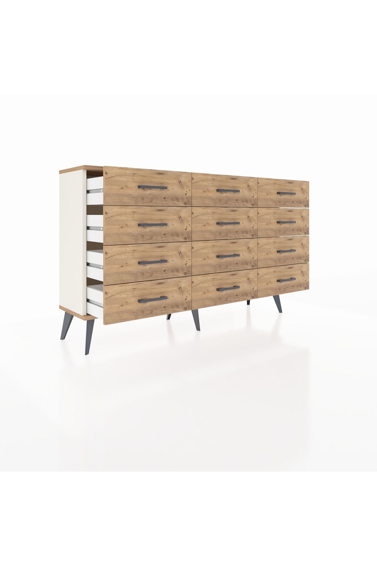 Arges Konsol 12 Çekmeceli 132x30x83 - S144M016V03A