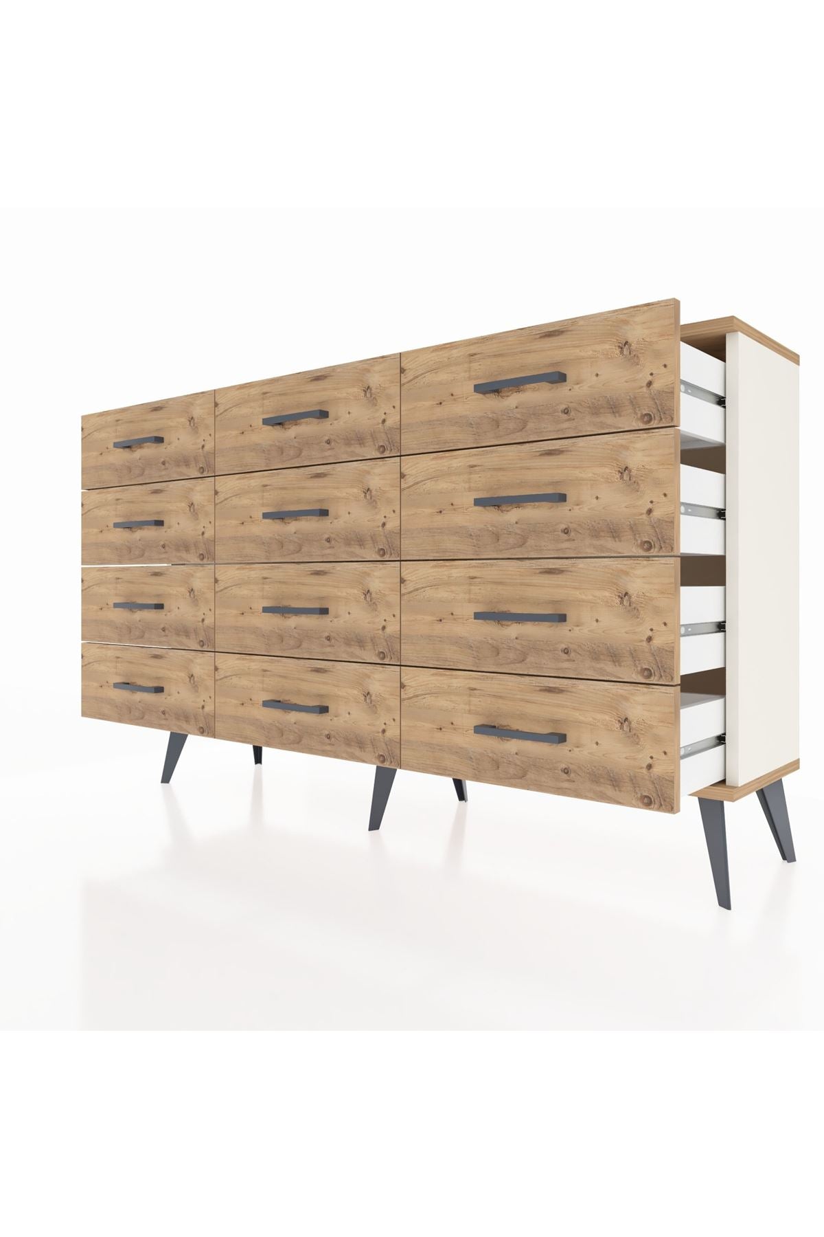 Arges Konsol 12 Çekmeceli 132x30x83 - S144M016V03A