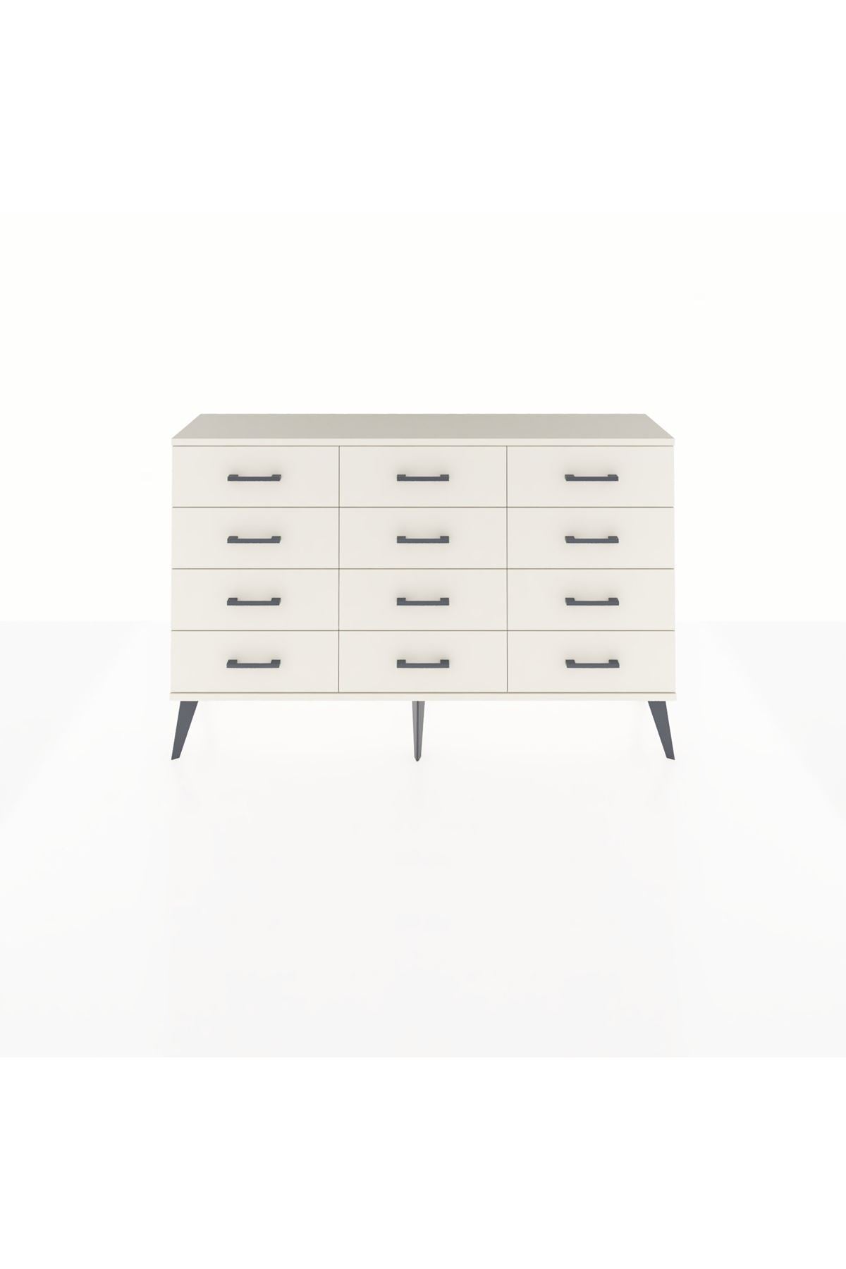 Arges Konsol 12 Çekmeceli 132x30x83 - S144M016V04A