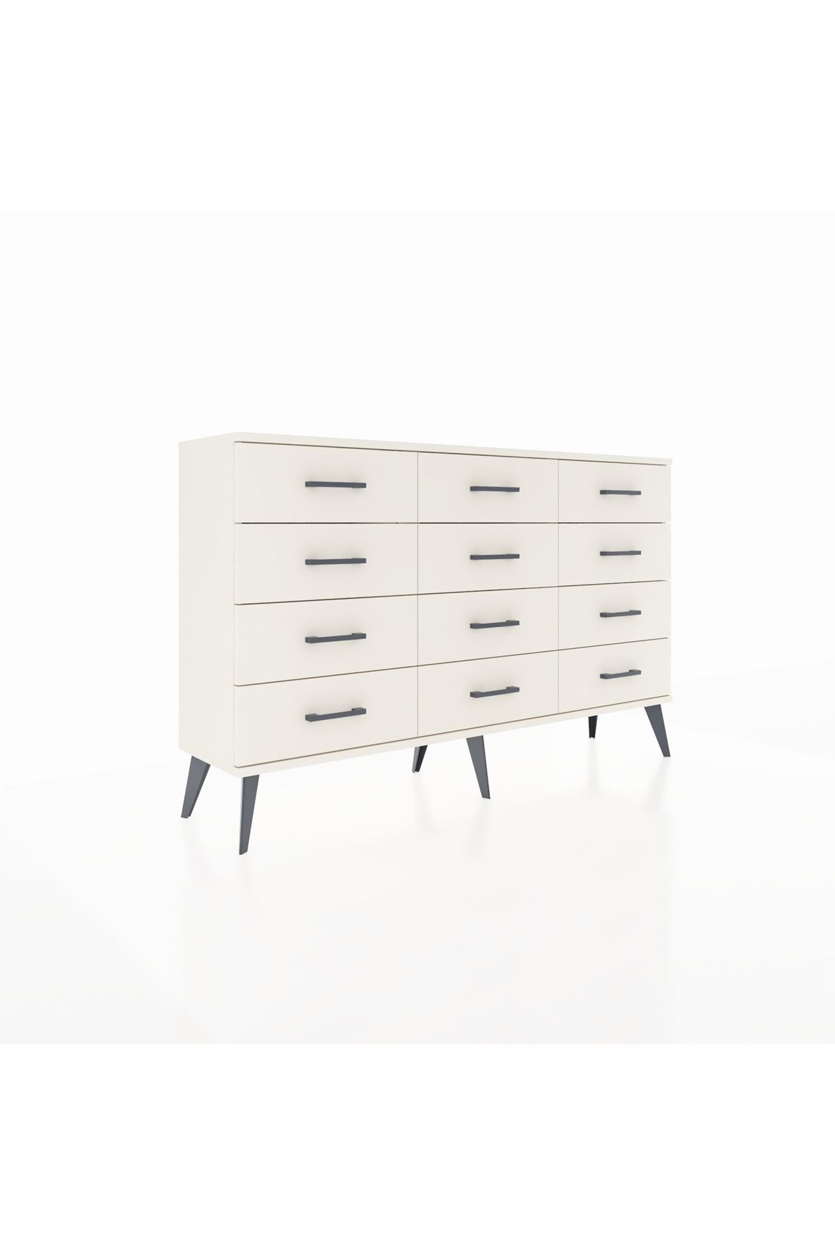 Arges Konsol 12 Çekmeceli 132x30x83 - S144M016V04A