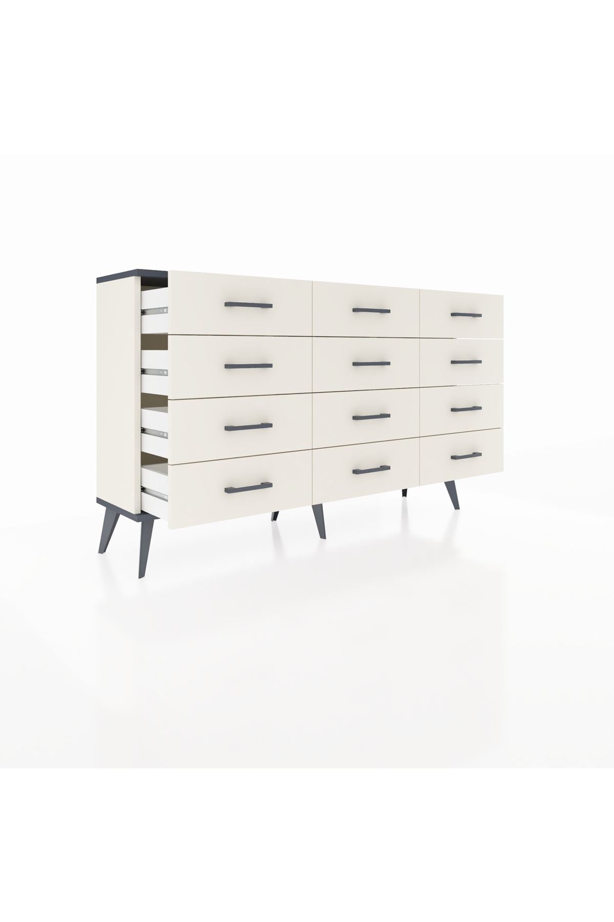 Arges Konsol 12 Çekmeceli 132x30x83 - S144M016V07A