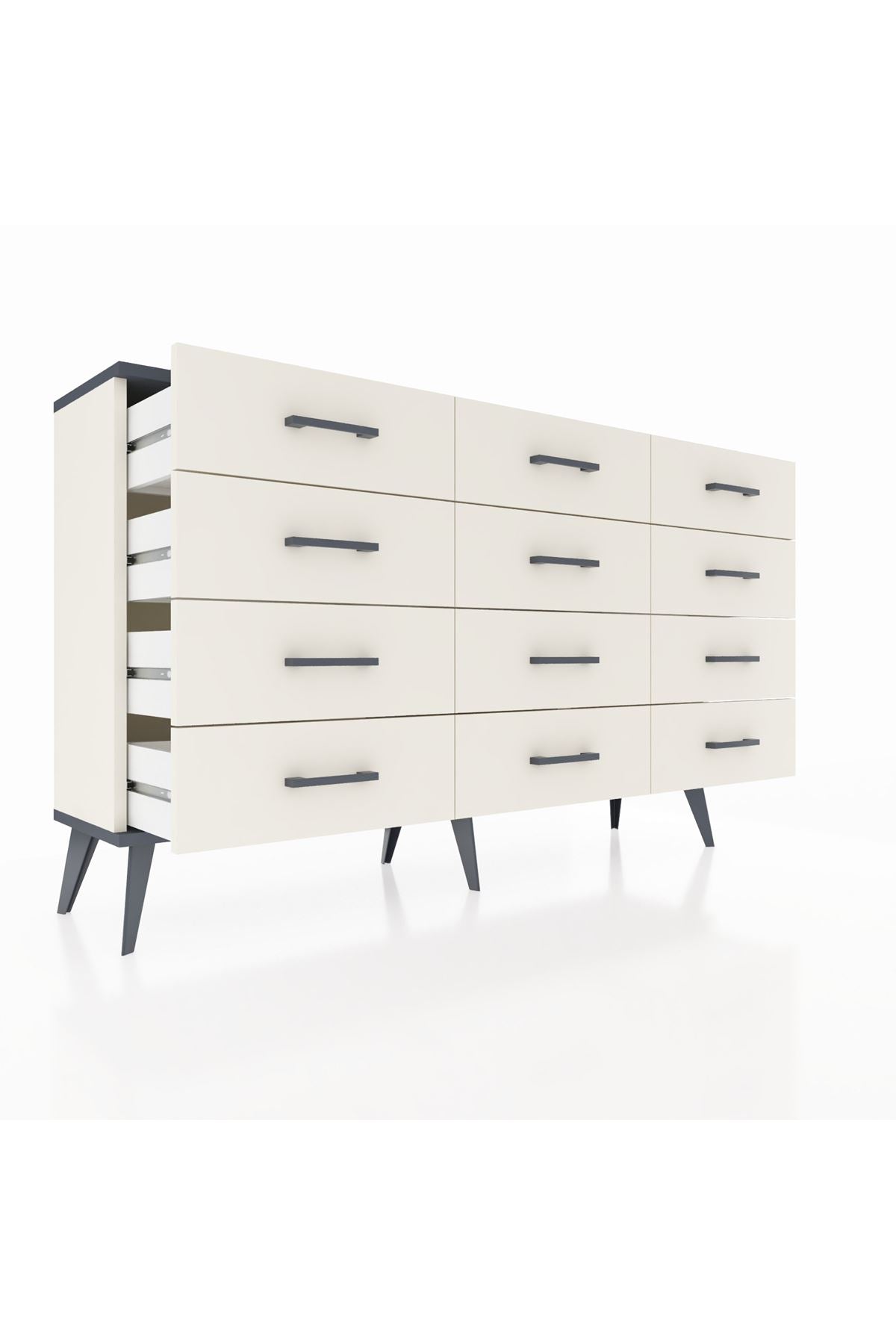 Arges Konsol 12 Çekmeceli 132x30x83 - S144M016V07A