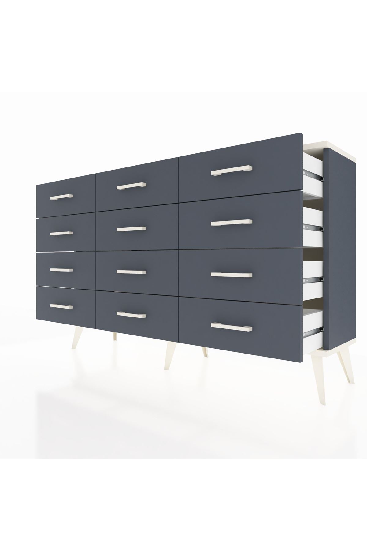 Arges Konsol 12 Çekmeceli 132x30x83 - S144M016V14A