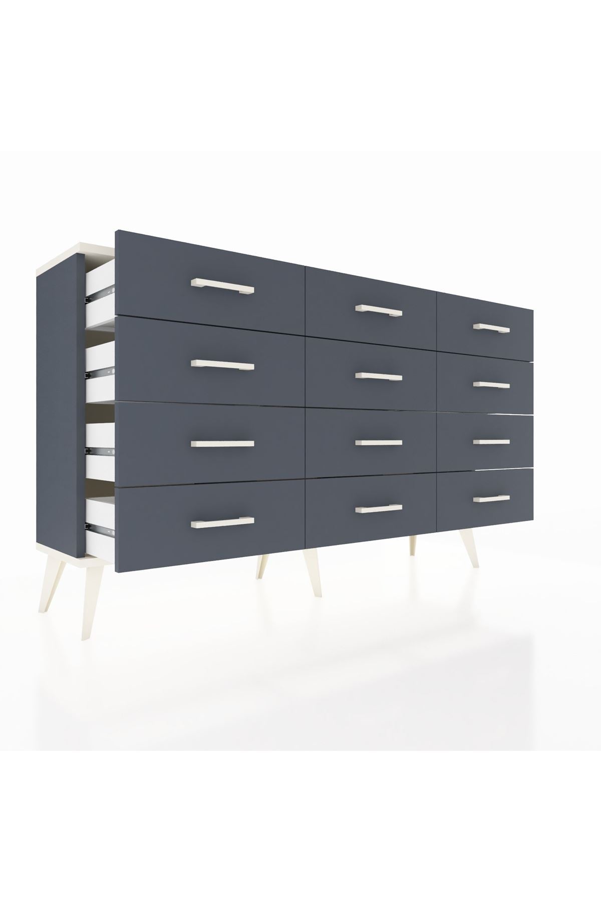 Arges Konsol 12 Çekmeceli 132x30x83 - S144M016V14A