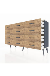 Arges Konsol 12 Çekmeceli 132x30x83 - S144M016V15A