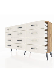 Arges Konsol 12 Çekmeceli 132x30x83 - S144M016V19A