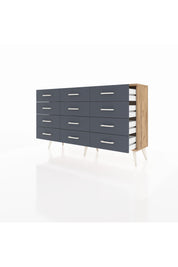 Arges Konsol 12 Çekmeceli 132x30x83 - S144M016V20A