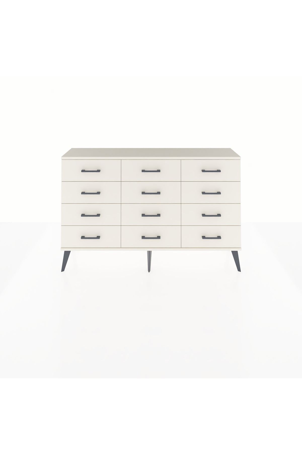 Arges Konsol 12 Çekmeceli 132x30x83 - S144M016V22A