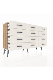 Arges Konsol 12 Çekmeceli 132x30x83 - S144M016V22A