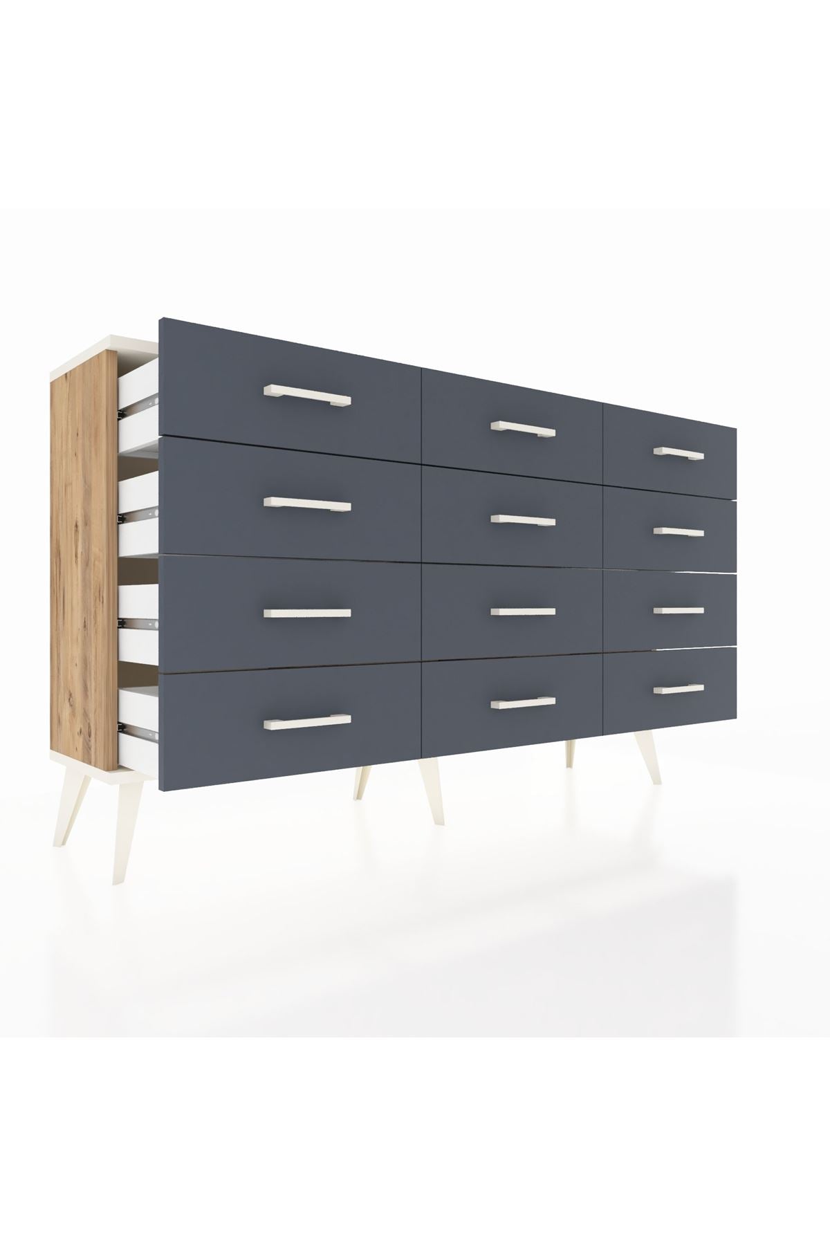 Arges Konsol 12 Çekmeceli 132x30x83 - S144M016V23A