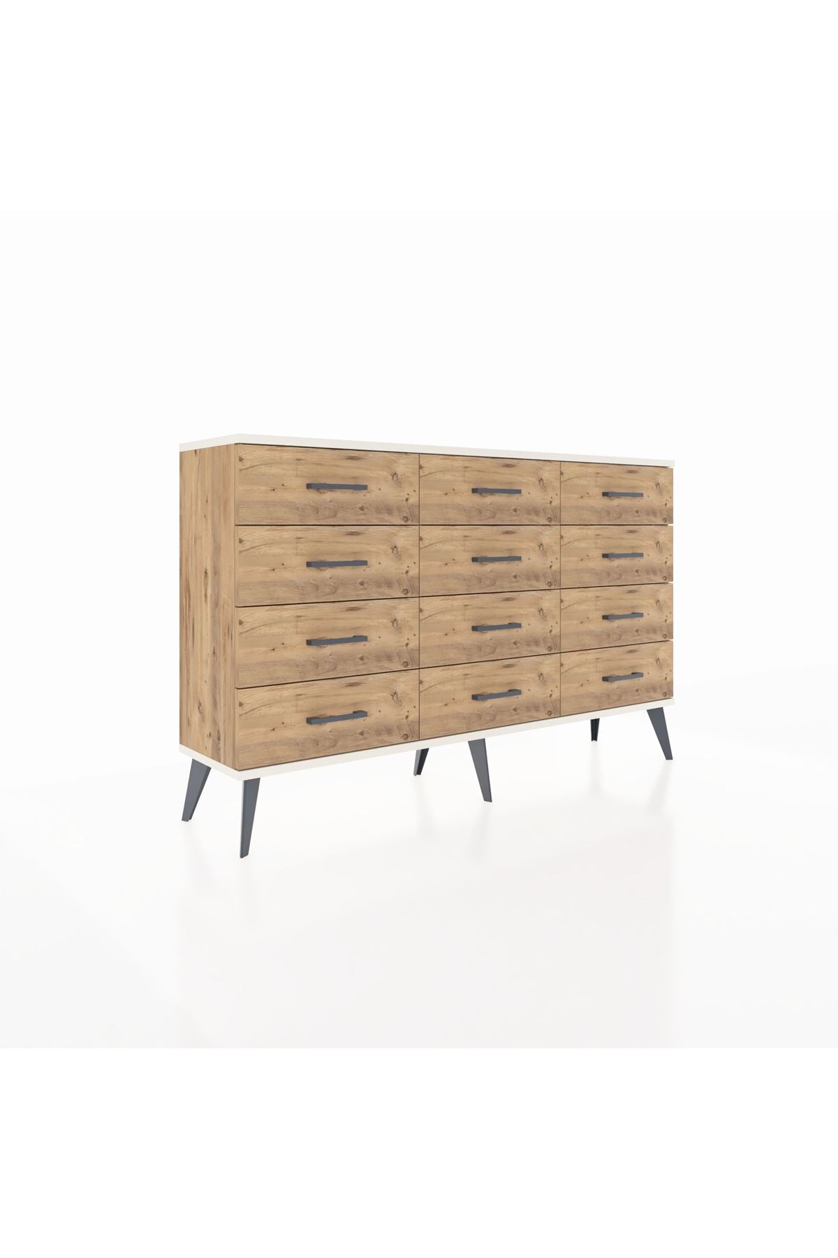 Arges Konsol 12 Çekmeceli 132x30x83 - S144M016V24A