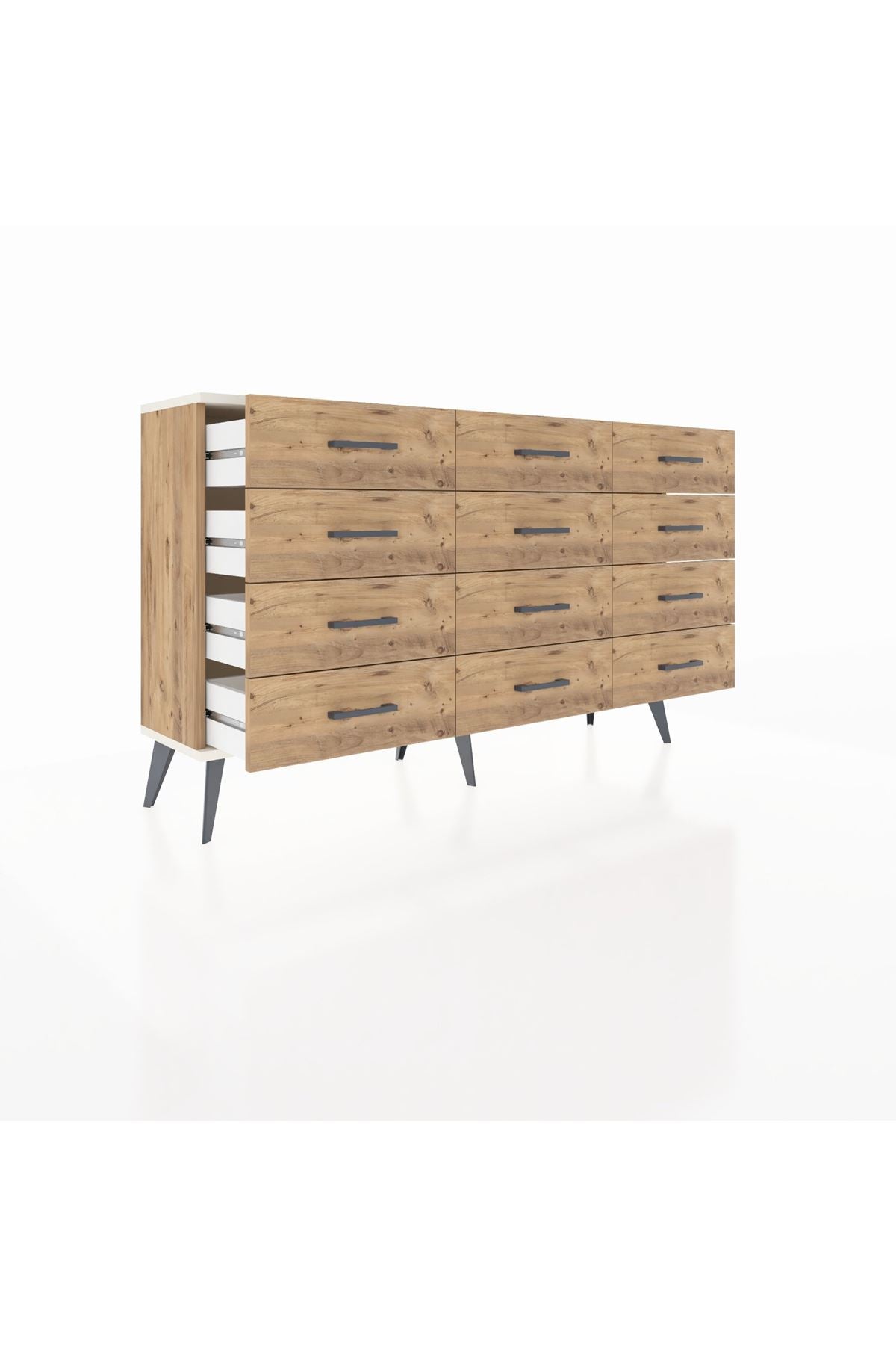 Arges Konsol 12 Çekmeceli 132x30x83 - S144M016V24A