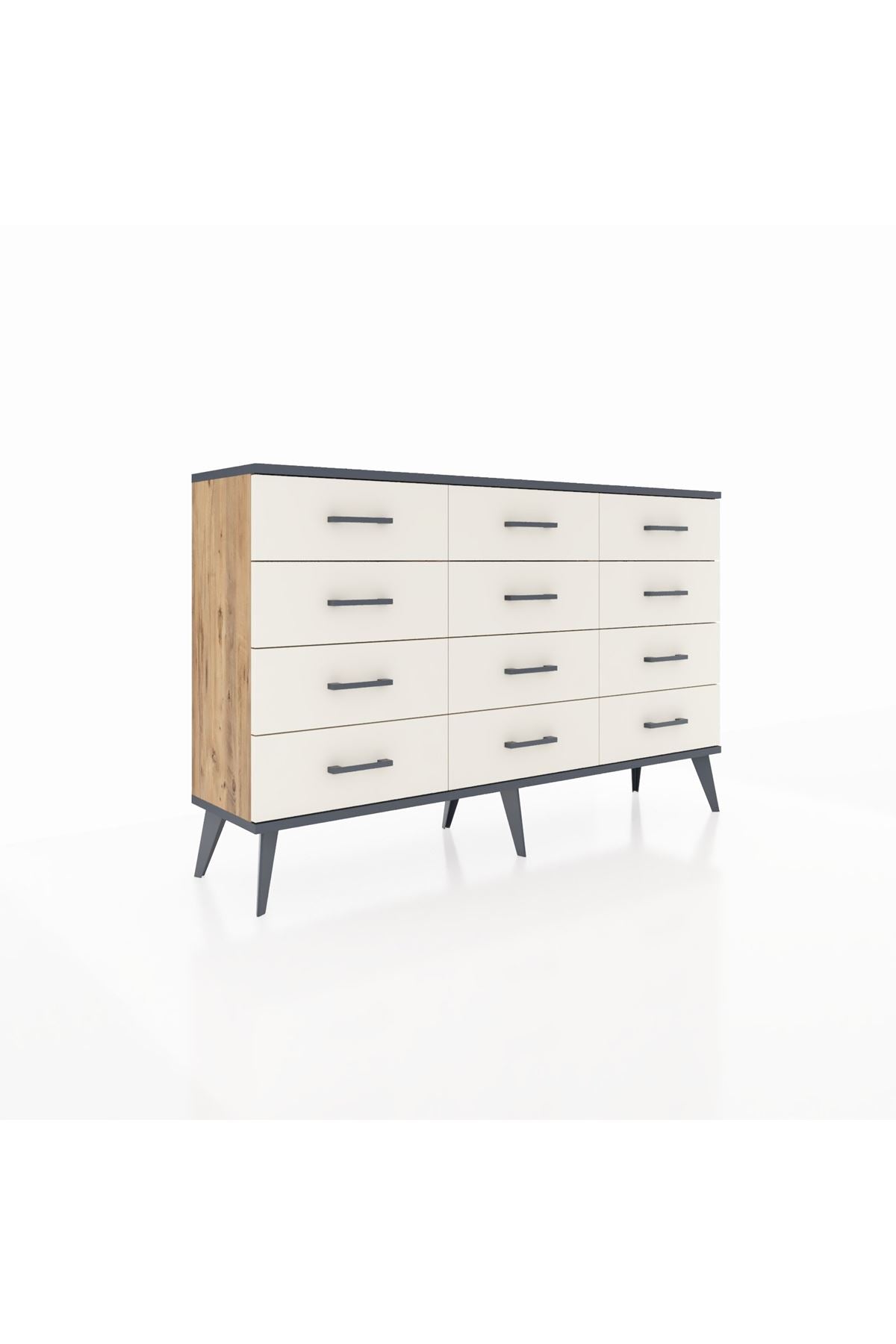 Arges Konsol 12 Çekmeceli 132x30x83 - S144M016V25A