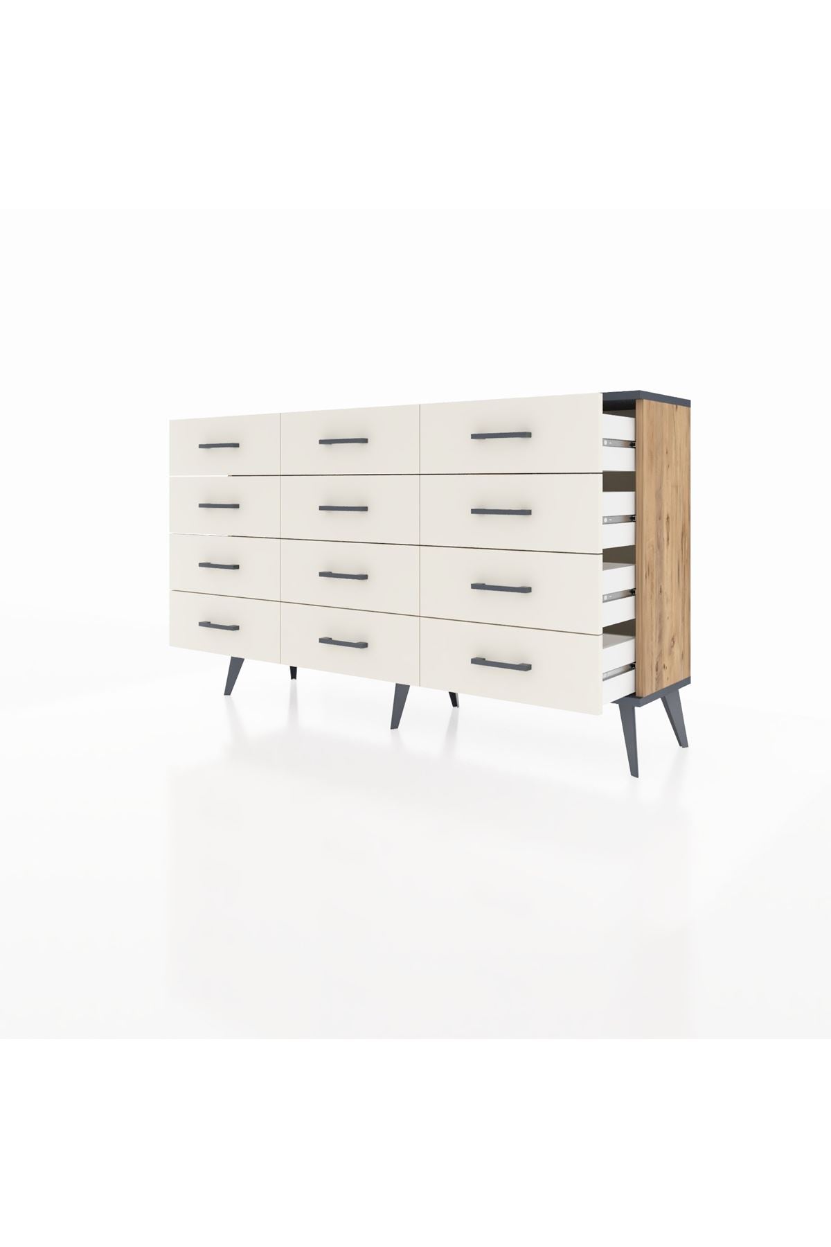 Arges Konsol 12 Çekmeceli 132x30x83 - S144M016V25A