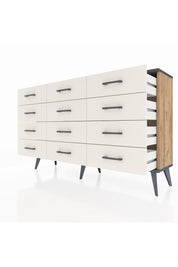 Arges Konsol 12 Çekmeceli 132x30x83 - S144M016V25A