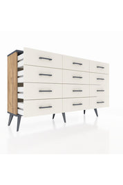 Arges Konsol 12 Çekmeceli 132x30x83 - S144M016V25A