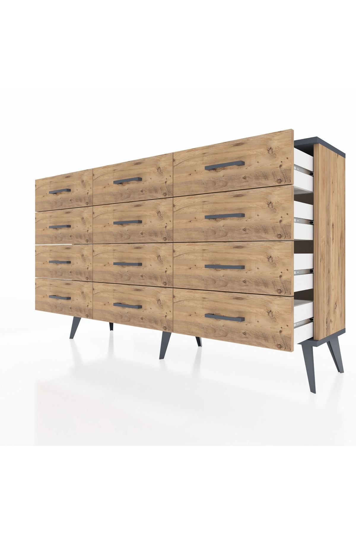 Arges Konsol 12 Çekmeceli 132x30x83 - S144M016V27A