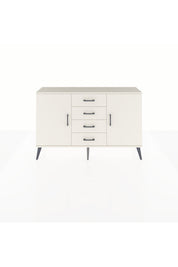 Arges Konsol 4 Raflı 4 Çekmeceli 2 Kapaklı 132x30x83 - S144M017V04A