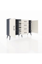 Arges Konsol 4 Raflı 4 Çekmeceli 2 Kapaklı 132x30x83 - S144M017V13A