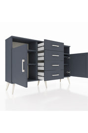 Arges Konsol 4 Raflı 4 Çekmeceli 2 Kapaklı 132x30x83 - S144M019V17A