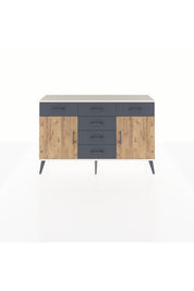 Arges Konsol 2 Raflı 6 Çekmeceli 2 Kapaklı 132x30x83 - S144M020V02A