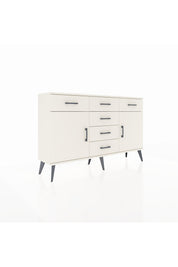 Arges Konsol 2 Raflı 6 Çekmeceli 2 Kapaklı 132x30x83 - S144M020V04A