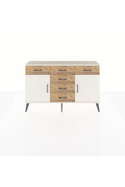 Arges Konsol 2 Raflı 6 Çekmeceli 2 Kapaklı 132x30x83 - S144M020V06A