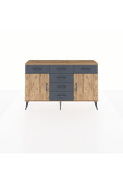 Arges Konsol 2 Raflı 6 Çekmeceli 2 Kapaklı 132x30x83 - S144M020V20A