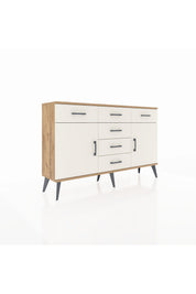 Arges Konsol 2 Raflı 6 Çekmeceli 2 Kapaklı 132x30x83 - S144M020V22A