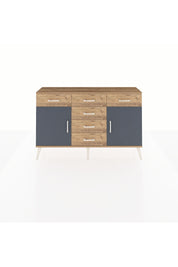 Arges Konsol 2 Raflı 6 Çekmeceli 2 Kapaklı 132x30x83 - S144M020V27A