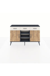 Arges Konsol 4 Raflı 3 Çekmeceli 2 Kapaklı 132x30x83 - S144M021V10A