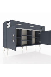 Arges Konsol 4 Raflı 3 Çekmeceli 2 Kapaklı 132x30x83 - S144M021V17A