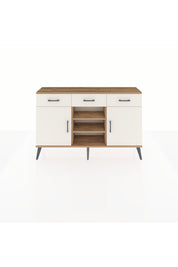 Arges Konsol 4 Raflı 3 Çekmeceli 2 Kapaklı 132x30x83 - S144M021V22A