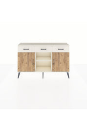 Arges Konsol 3 Raflı 3 Çekmeceli 3 Kapaklı 132x30x83 - S144M022V01A