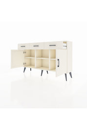 Arges Konsol 3 Raflı 3 Çekmeceli 3 Kapaklı 132x30x83 - S144M022V04A
