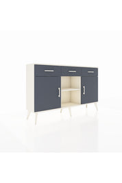 Arges Konsol 3 Raflı 3 Çekmeceli 3 Kapaklı 132x30x83 - S144M022V08A