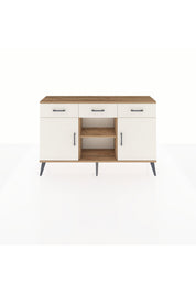 Arges Konsol 3 Raflı 3 Çekmeceli 3 Kapaklı 132x30x83 - S144M022V22A