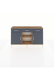 Arges Konsol 3 Raflı 3 Çekmeceli 3 Kapaklı 132x30x83 - S144M022V26A