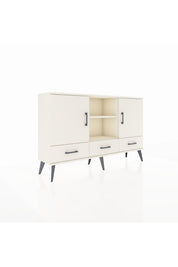 Arges Konsol 6 Raflı 3 Çekmeceli 3 Kapaklı 132x30x83 - S144M023V04A