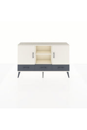 Arges Konsol 6 Raflı 3 Çekmeceli 3 Kapaklı 132x30x83 - S144M023V05A