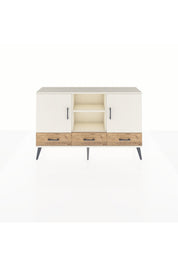 Arges Konsol 6 Raflı 3 Çekmeceli 3 Kapaklı 132x30x83 - S144M023V06A