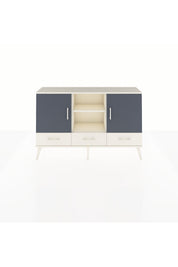 Arges Konsol 6 Raflı 3 Çekmeceli 3 Kapaklı 132x30x83 - S144M023V07A